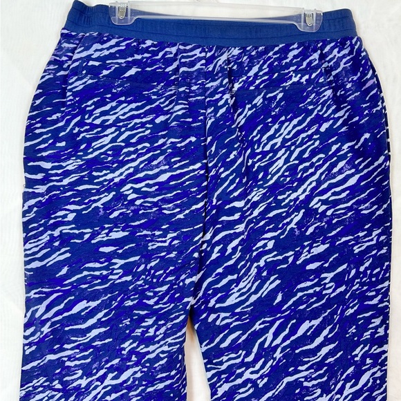 NWT QVC Isaac Mizrahi Blue Comfort pocket crop pants / Medium - Picture 9 of 12